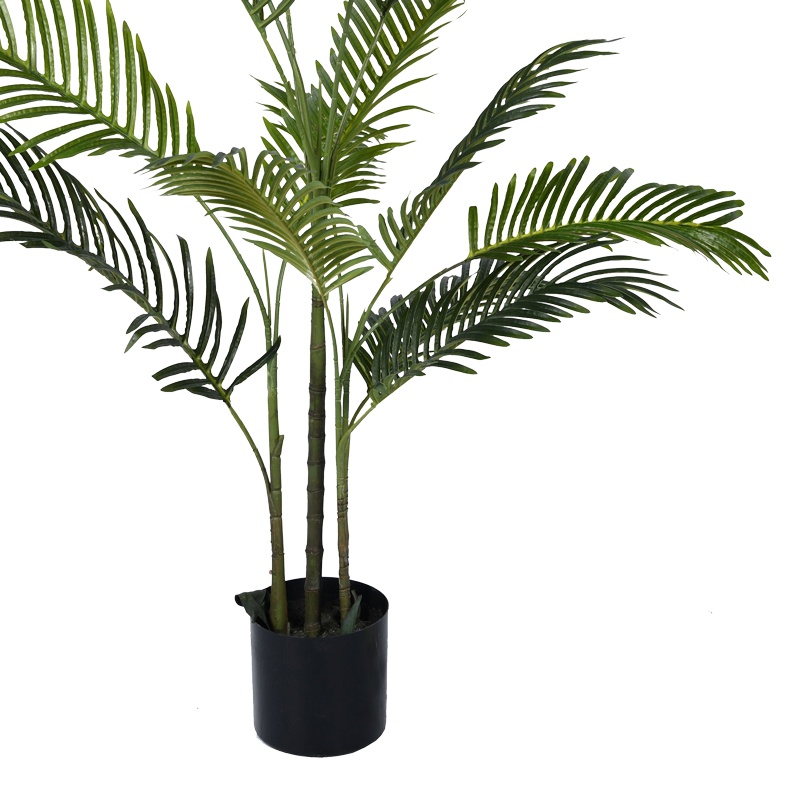 Planta decorativa Areca II in ghiveci plastic PP verde 150 cm - 2 | YEO