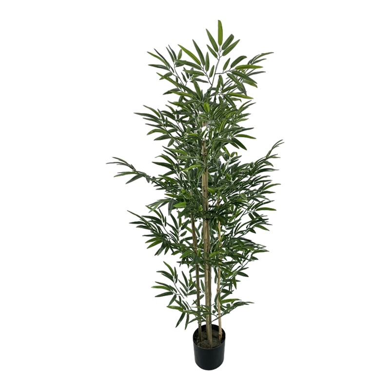 Planta decorativa Bamboo Verde 150 cm