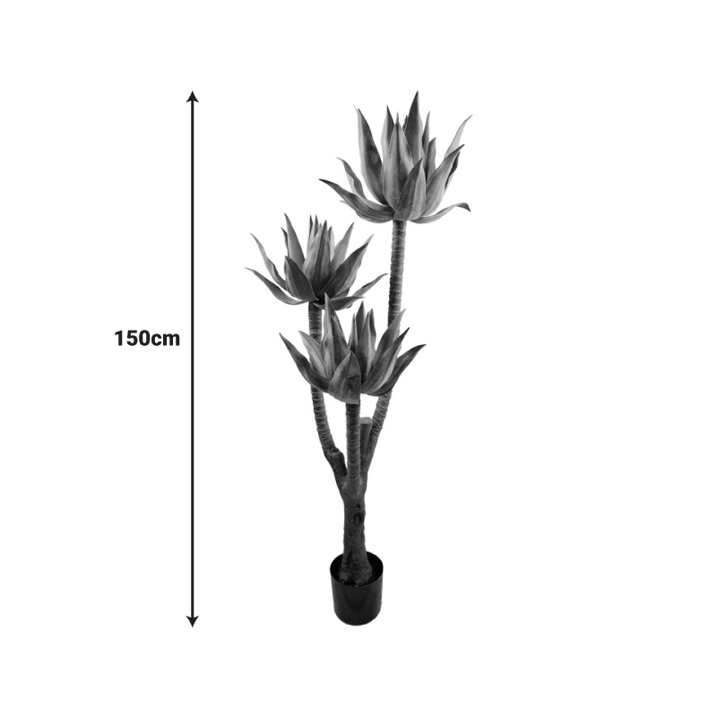 Planta decorativa Lotus Verde 150 cm