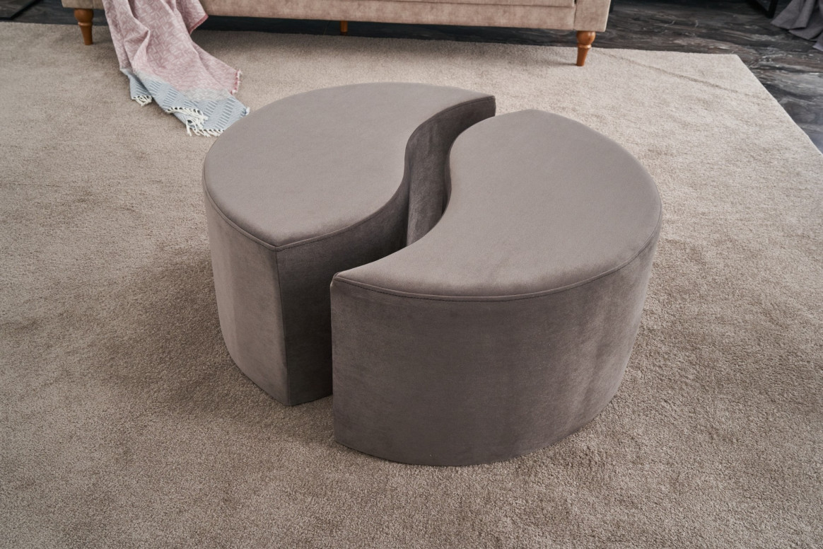 Pouf Alis, Mink - 2 | YEO