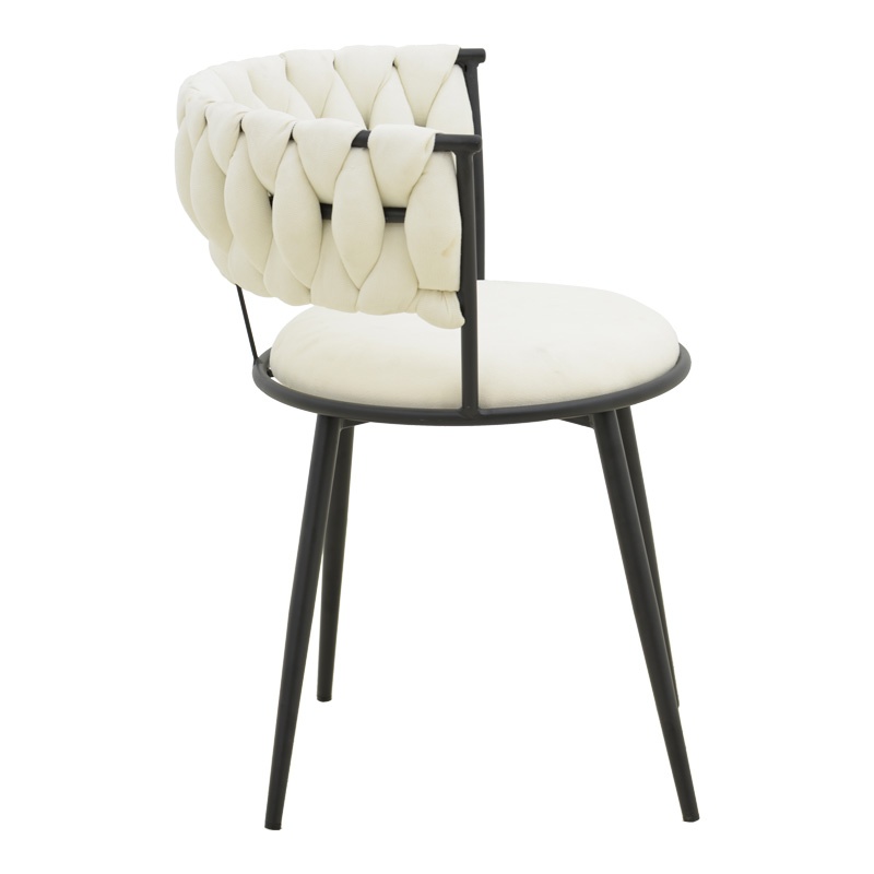Scaun cu brate Alkia I Ecru 57x58.5x72 cm - 2 | YEO
