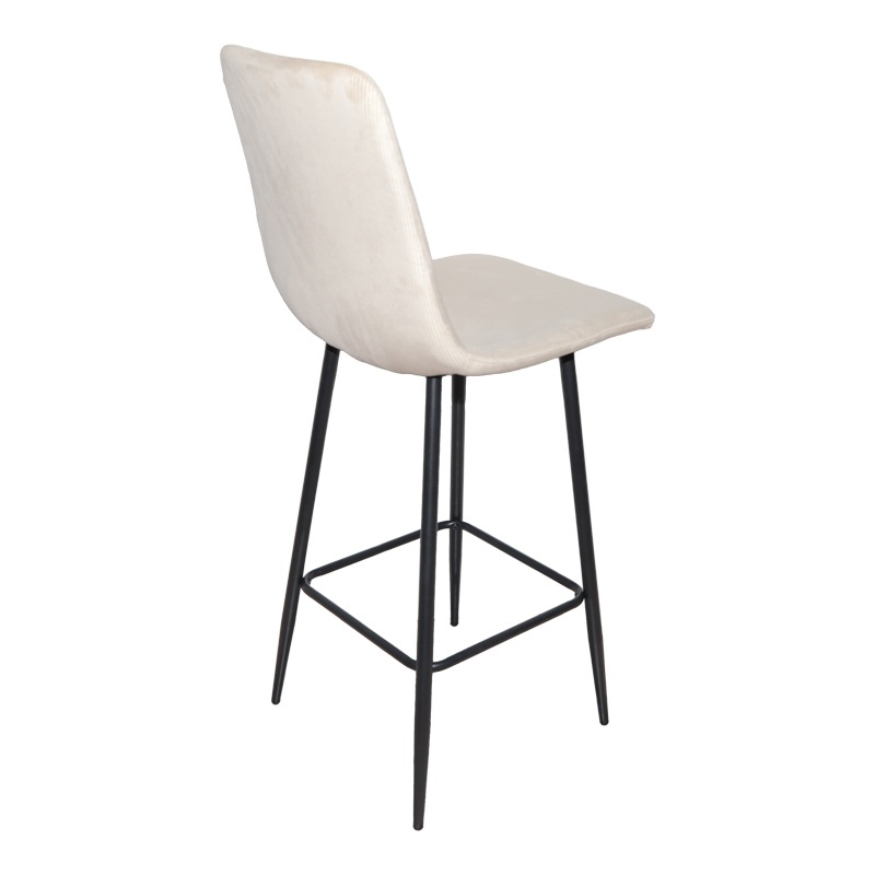 Scaun de bar Grato Bej 43.5x55x114 cm - 1 | YEO