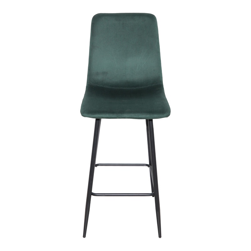 Scaun de bar Grato Verde inchis 43.5x55x114 cm - 2 | YEO