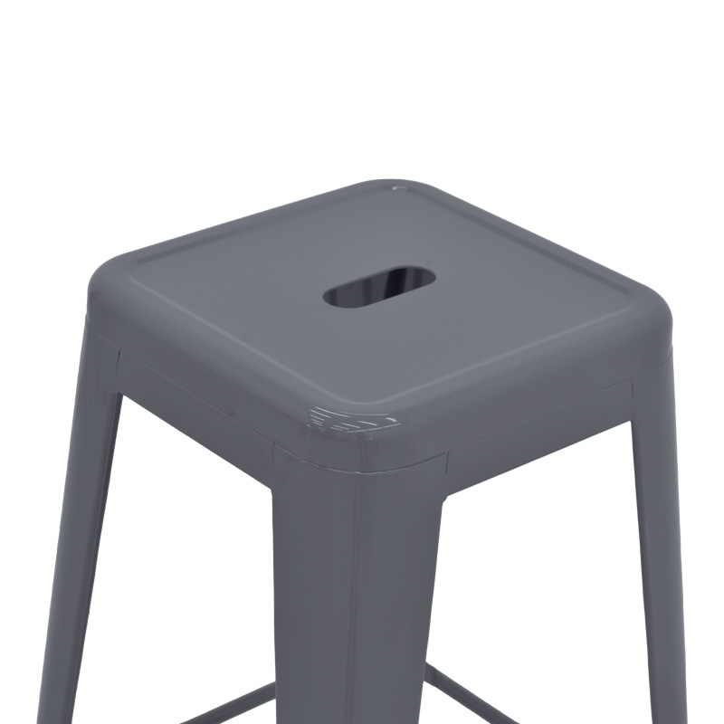 Scaun de bar Utopia Gri 42x42x76 cm