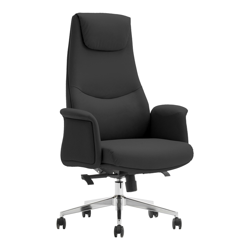 Scaun de birou Rekter, Pako World, Negru, 77x65x119-127 cm