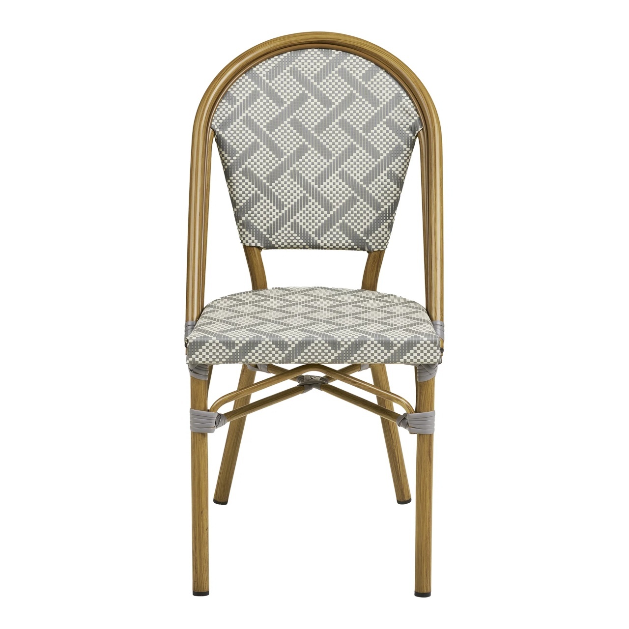 Scaun dining Lauria, Alb, 57x45x88 cm - Imagine 4