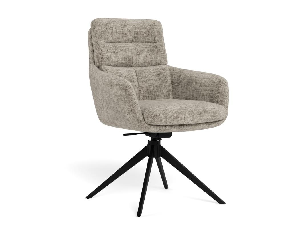 Scaun dining Roger, Gri, 90x62x67 cm - Imagine 7