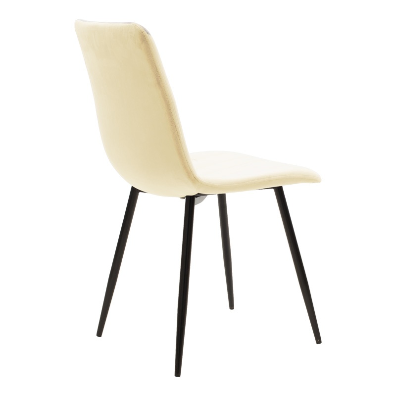 Scaun Noor, Pako World, Catifea, Bej, 44x53x86 cm - 1 | YEO