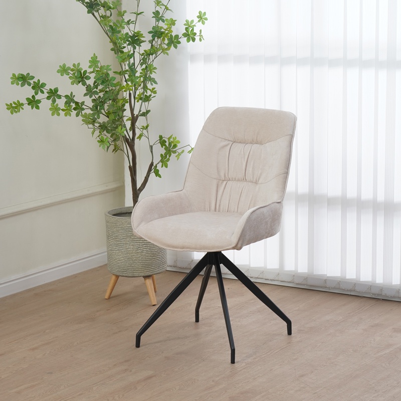 Scaun rotativ Kadeira, Pako World, Bej, 57x51x89 cm - 1 | YEO
