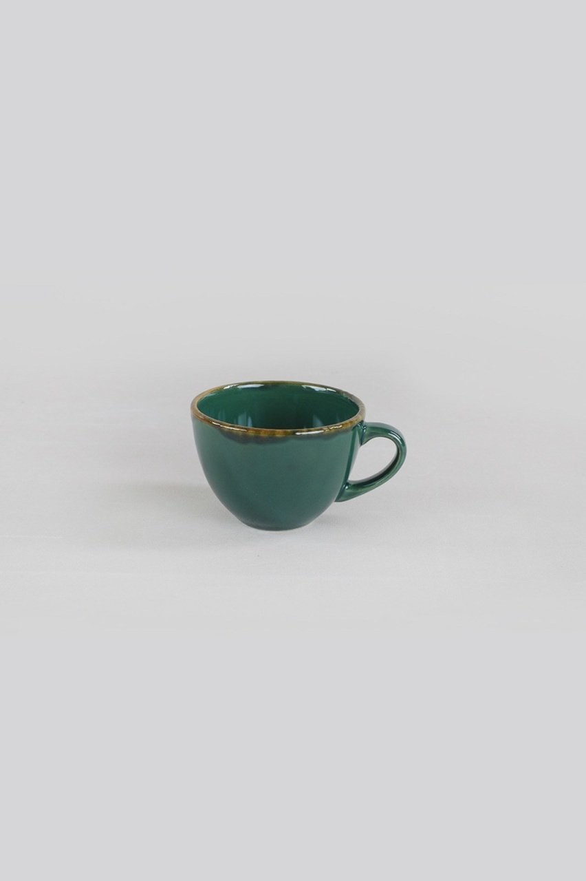 Set cesti de cafea (4 bucati) A839700 Verde 9.2x9.2x6.9 cm