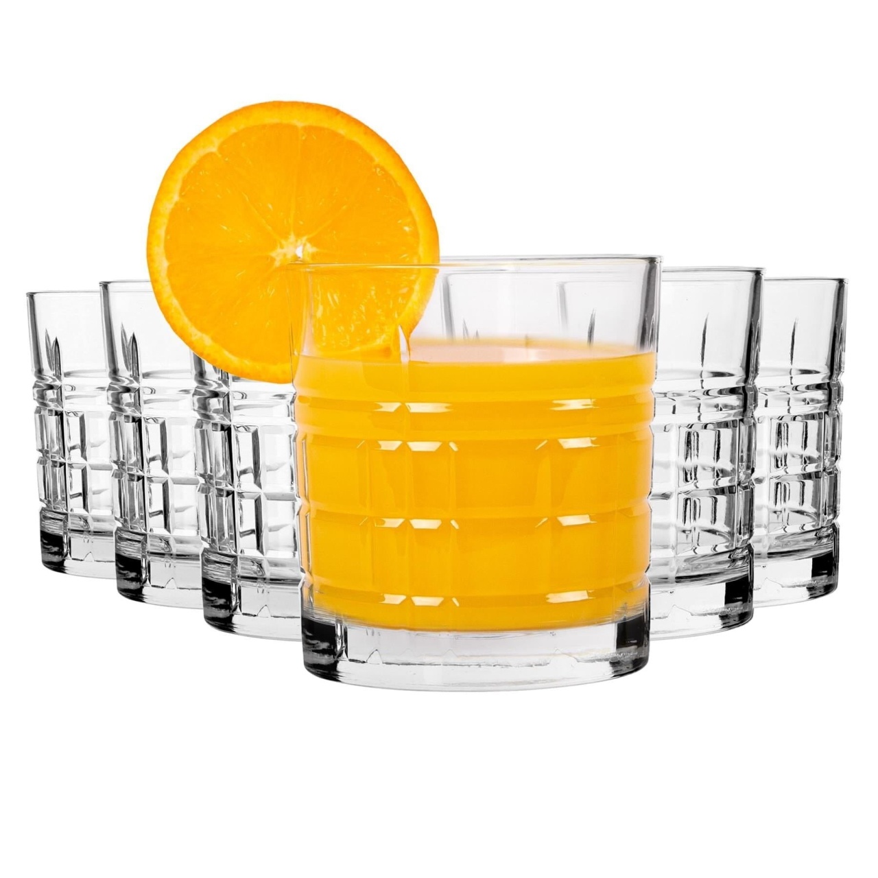 Set de pahare, 4 bucati LV Transparent 84x84x91mm - 1 | YEO