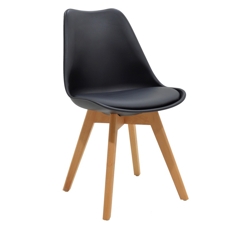 Set dining Chloe-Gaston, Pako World, 5 piese, Antracit-Natural, 120x70x75 cm - 1 | YEO
