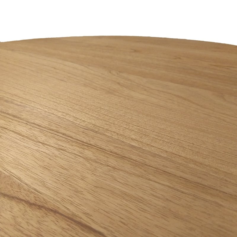 Set dining Elaiza-Kenda, Pako World, 5 piese, Natural-Bej, 80x80x75 cm