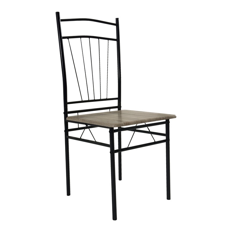 Set masa si scaune 5 piese Reforia Gri 110x60x74 cm - 2 | YEO