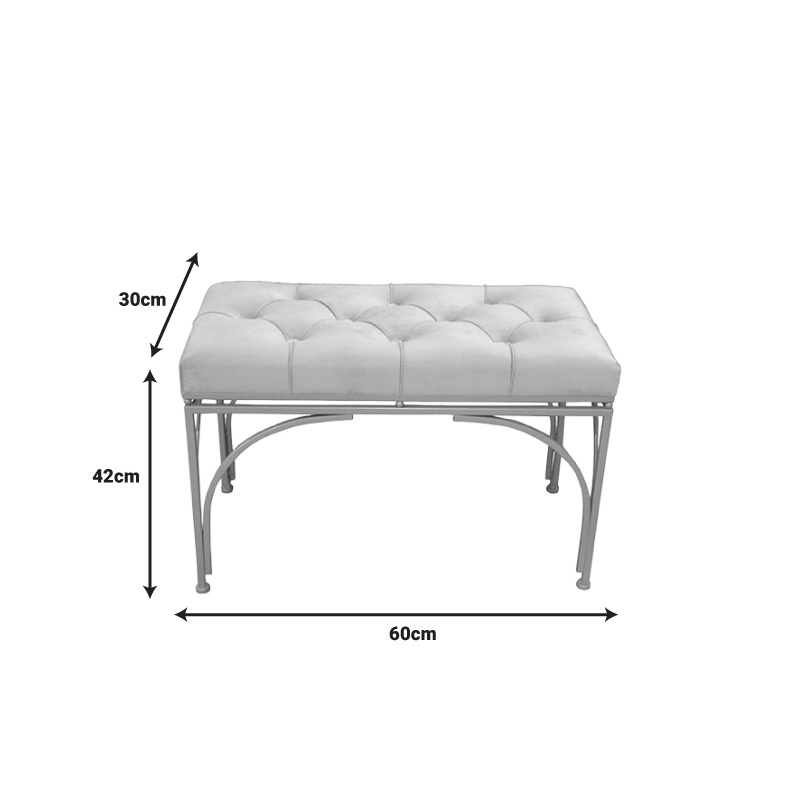 Set tabureti 2 buc Reigner Pako World Ivoar 80x40x47 cm