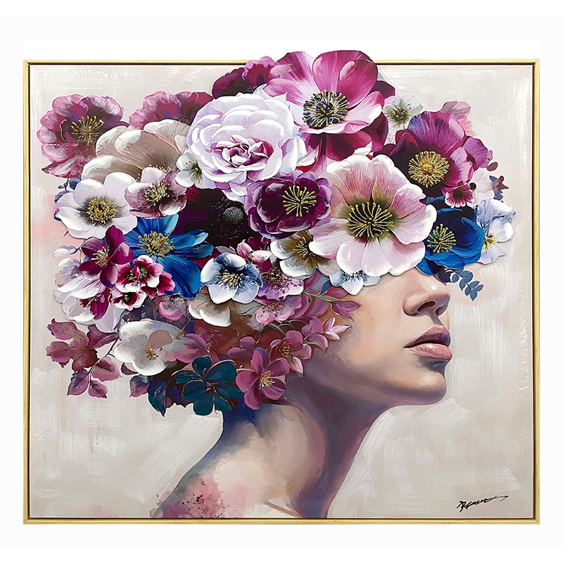 Tablou canvas Mavare, Pako World, cu rama, 100x3.5x100 cm