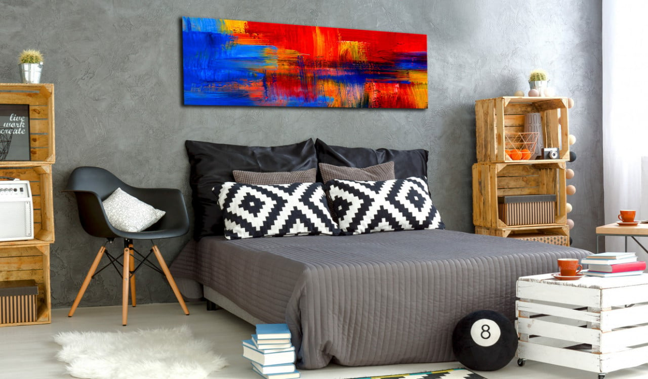 Tablou - Colour of Passion 135x45 cm - 1 | YEO