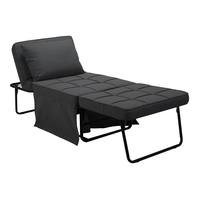 Taburet Grejio, Pako World, Gri inchis, 70x70x45 cm - 2 | YEO