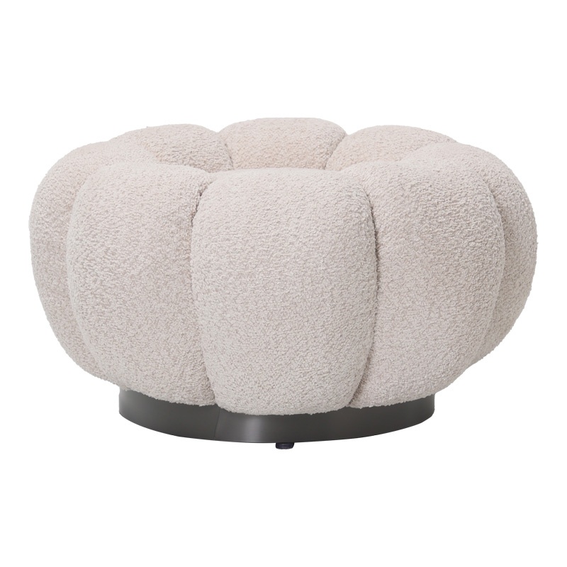 Taburet Nester boucle Bej 60x60x31 cm - 1 | YEO