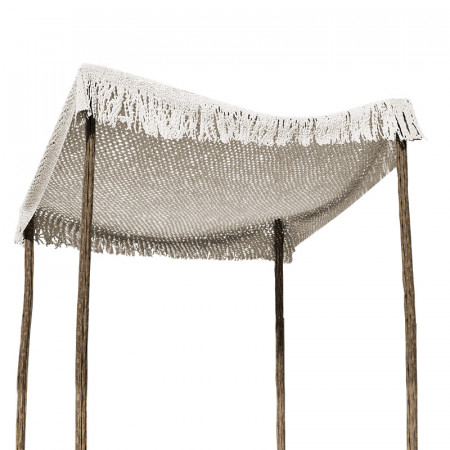 Parasolar Roof macrame bej 2x2m