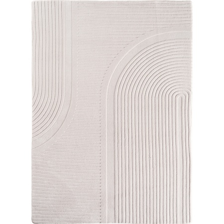 Covor traversa boho Pompei V2 Crem 80x250 cm