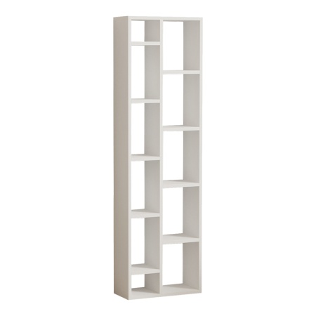 Biblioteca Minicu, Pako World, Alb, 44x19x150 cm