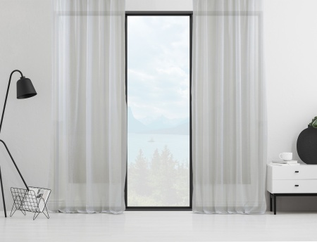 Perdea AS-10305 Alb 140x475 cm