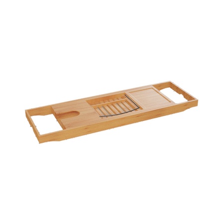 Tava servire pentru cada baie Platon bambus natural 70x15x4.5 cm