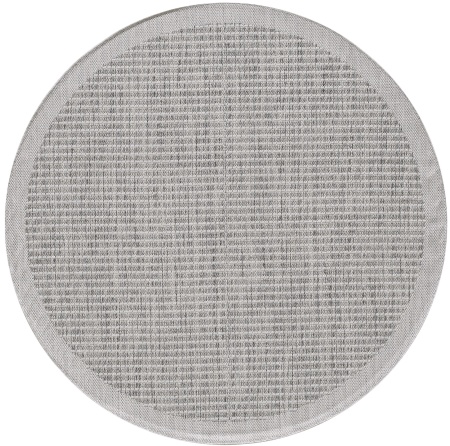 Covor rotund Giza Gri 200x200 cm