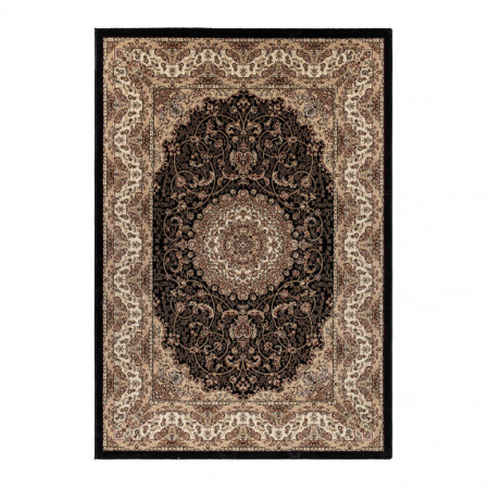Covor Kashmir Negru V1 200x290 cm