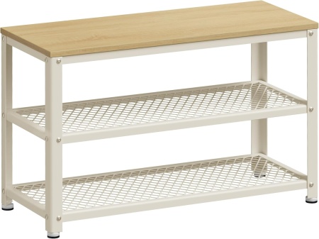 Pantofar Vasagle Alb 30 x 73 x 45 cm