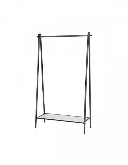 Suport pentru umerase, Songmics, Negru, HSR23BK, 92 x 33 x 153 cm