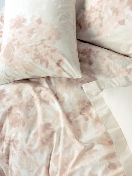 Lenjerie de 1 Persoana Vestige Bej 6 Piese (Bumbac 100%)