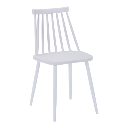 Scaun Aurora I, Pako World, PP, Alb, 43x38x79 cm