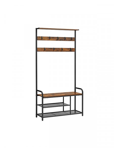 Cuier, Vasagle, Maro Rustic, HSR409B01, 85 x 30 x 180.5 cm