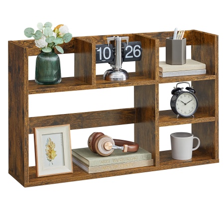Biblioteca Vasagle, Maro Rustic, LBC815B02, 80 x 20 x 50 cm