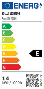 Aplica LED Pinne Alb 4000K 150x6x6 cm - Img 8