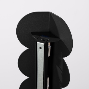 Aplica perete Biscuit Negru 16.3x5.8x33.6 cm - Img 8