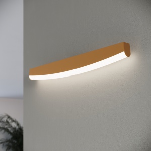 Aplica perete LED Jorun Auriu 3000K 60x5.5x7 cm - Img 8