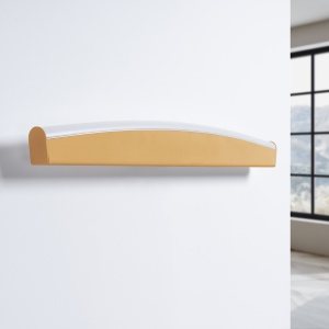 Aplica perete LED Jorun Auriu 4000K 60x5.5x7 cm - Img 2