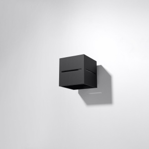 Aplica perete Lobo Negru 10x12x10 cm - Img 2