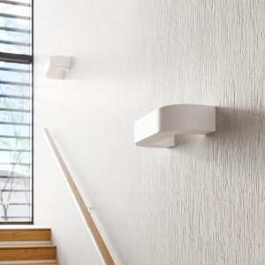 Aplica perete Magnet din ceramica Alb 36x15x7.5 cm - Img 9