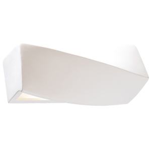 Aplica Sigma din ceramica Alb 35x16x12 cm