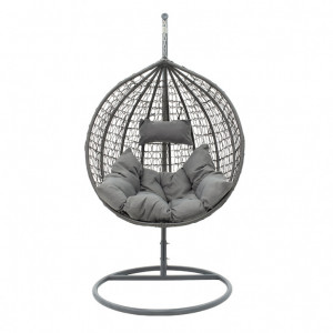 Balansoar de Gradina Zafer Antracit 106x103x200 cm - Img 4