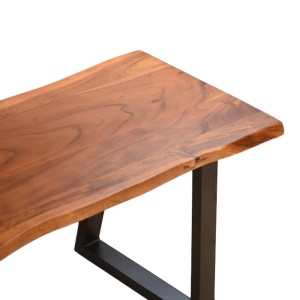 Bancheta Miles Slim Maro 160x40x45 cm - Img 4