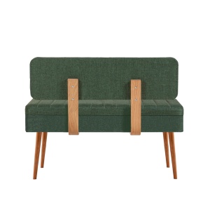 Bancheta tip scaun lat Vina Verde 90x39x40 cm - Img 2
