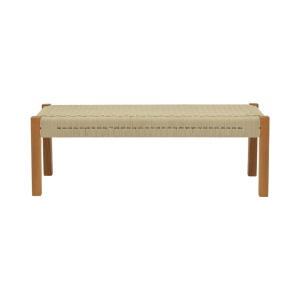 Bancuta de gradina Uma Boho Pako World Natural 120x45x40 cm - Img 3