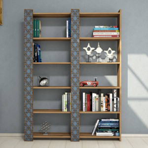 Biblioteca City 2 - Walnut, Chalcedony - Img 2