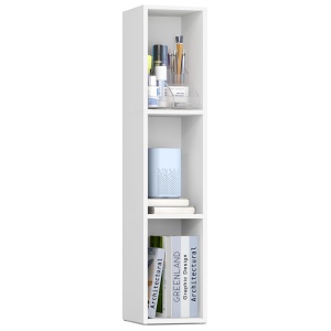 Biblioteca Custos, Alb, 20x24x94.8 cm