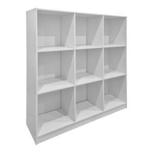 Biblioteca, Gridea, Alb, 30x119.5x121 cm - Img 2